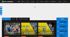 Desktop Screenshot of kvcwesterlo.be