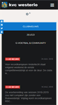 Mobile Screenshot of kvcwesterlo.be